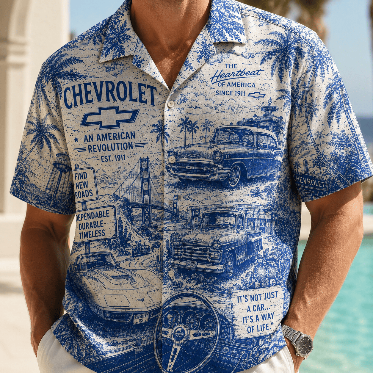 PREMIUM CRCE HAWAIIAN SHIRT LNTH