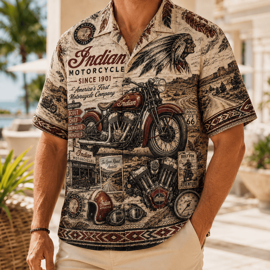PREMIUM IDMC HAWAIIAN SHIRT LNTH