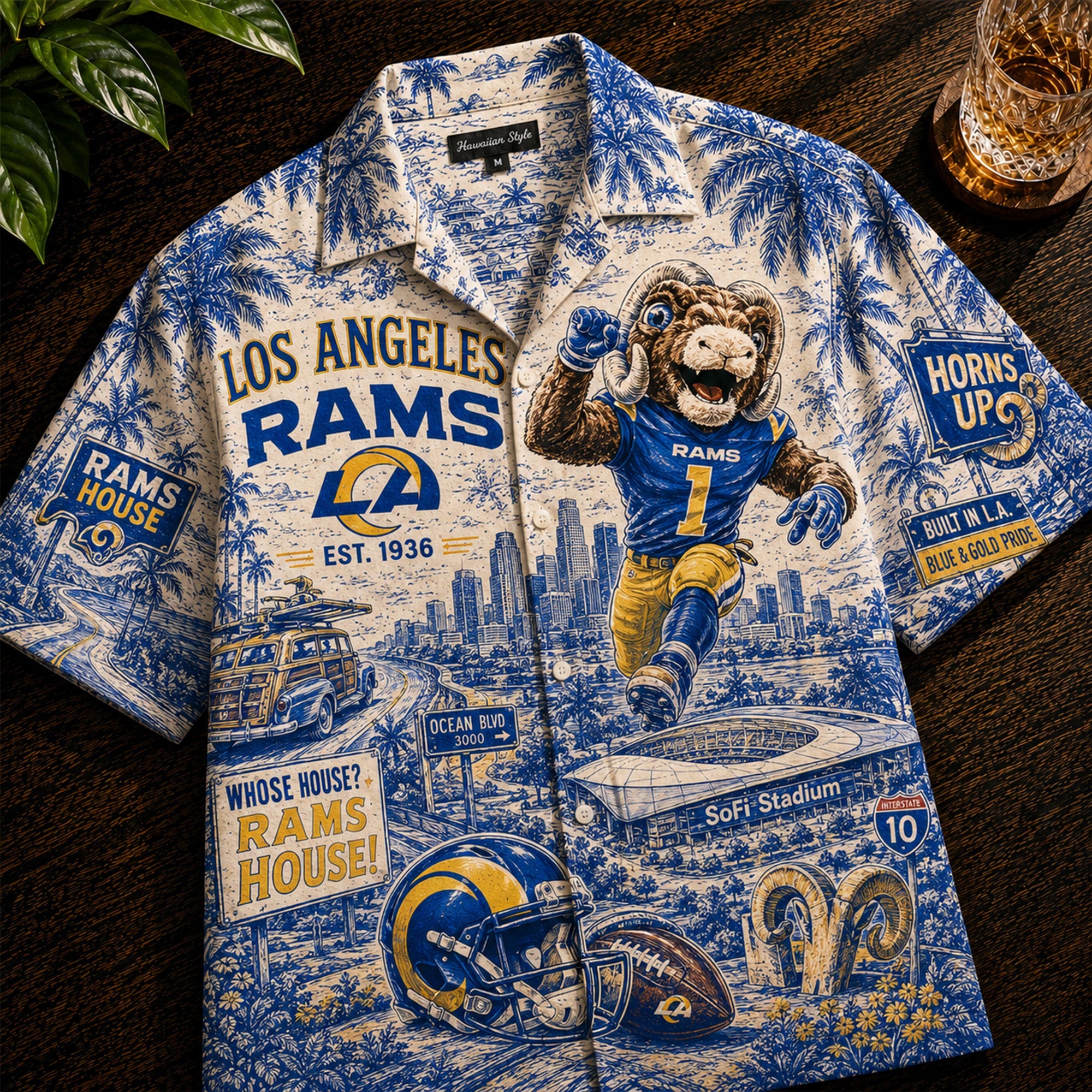 PREMIUM LARS HAWAIIAN SHIRT HQH