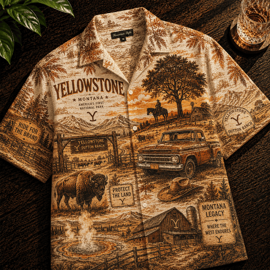 PREMIUM YLST HAWAIIAN SHIRT HQH