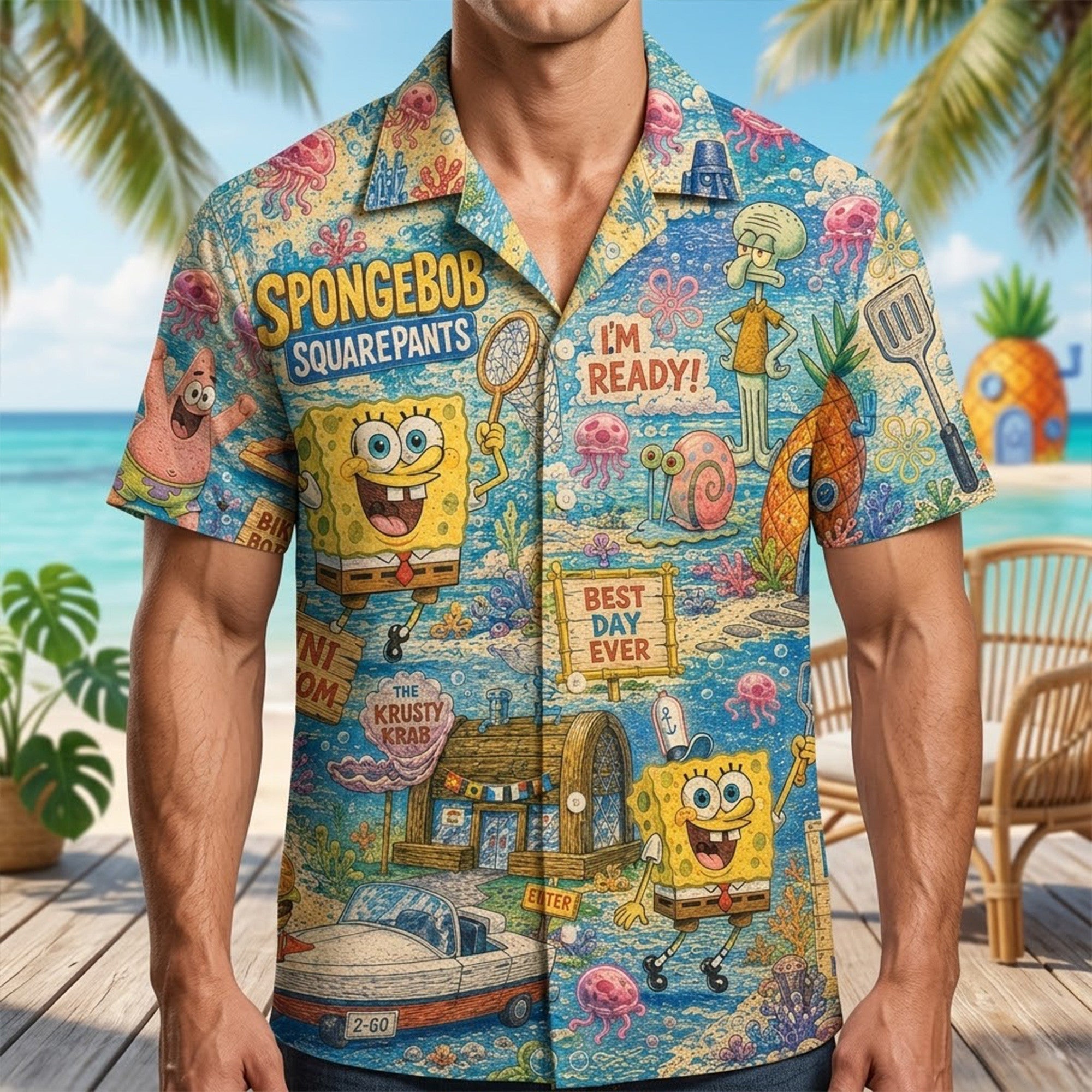 PREMIUM SBSP HAWAIIAN SHIRT HQH