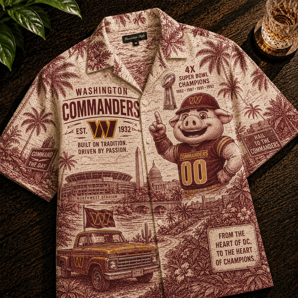 PREMIUM WCD HAWAIIAN SHIRT HQH