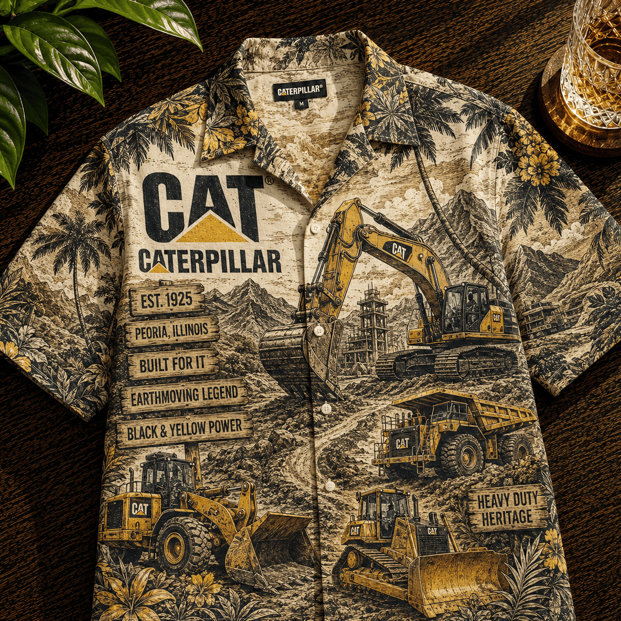 PREMIUM CTPL HAWAIIAN SHIRT LNTH