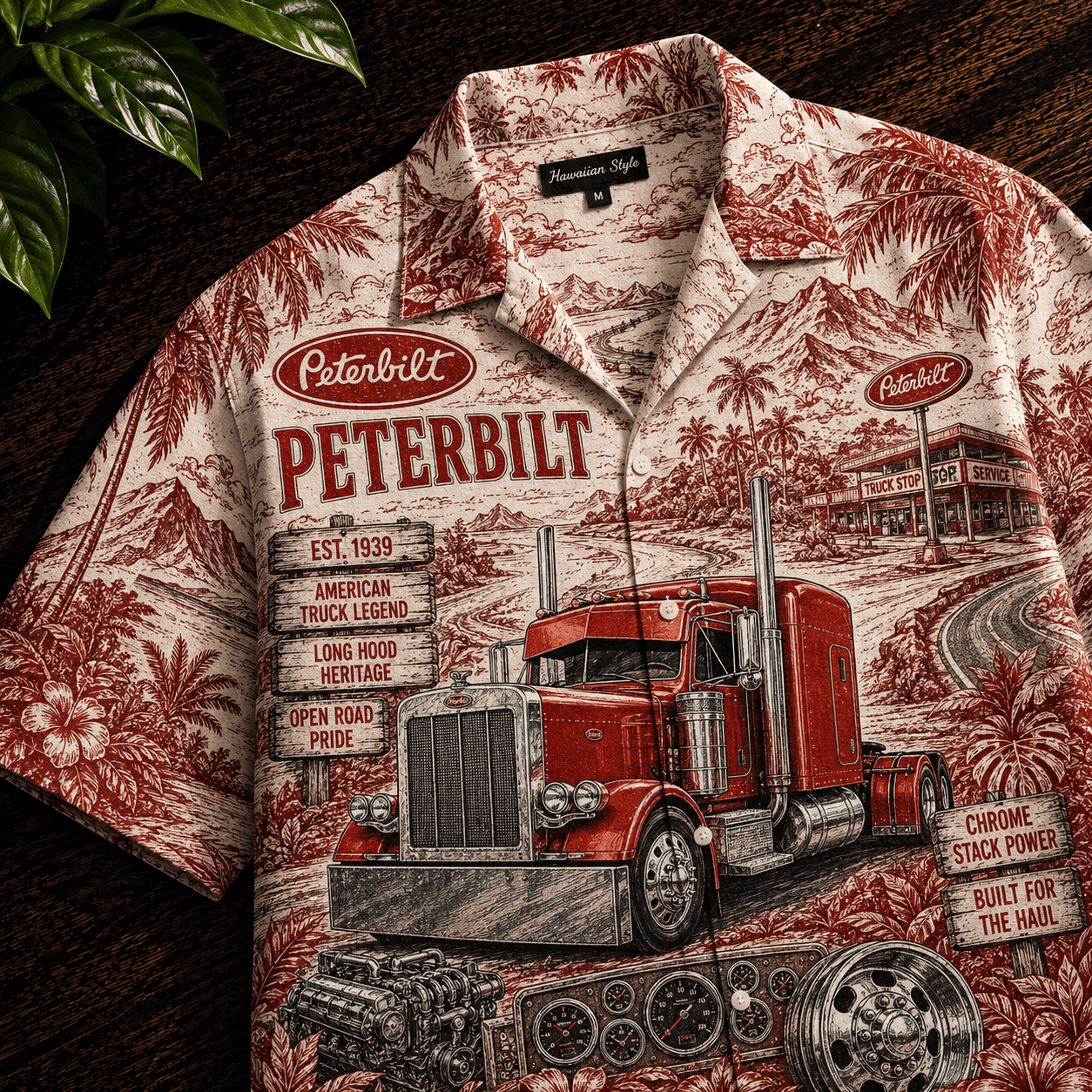 PREMIUM PTBT HAWAIIAN SHIRT LNTH