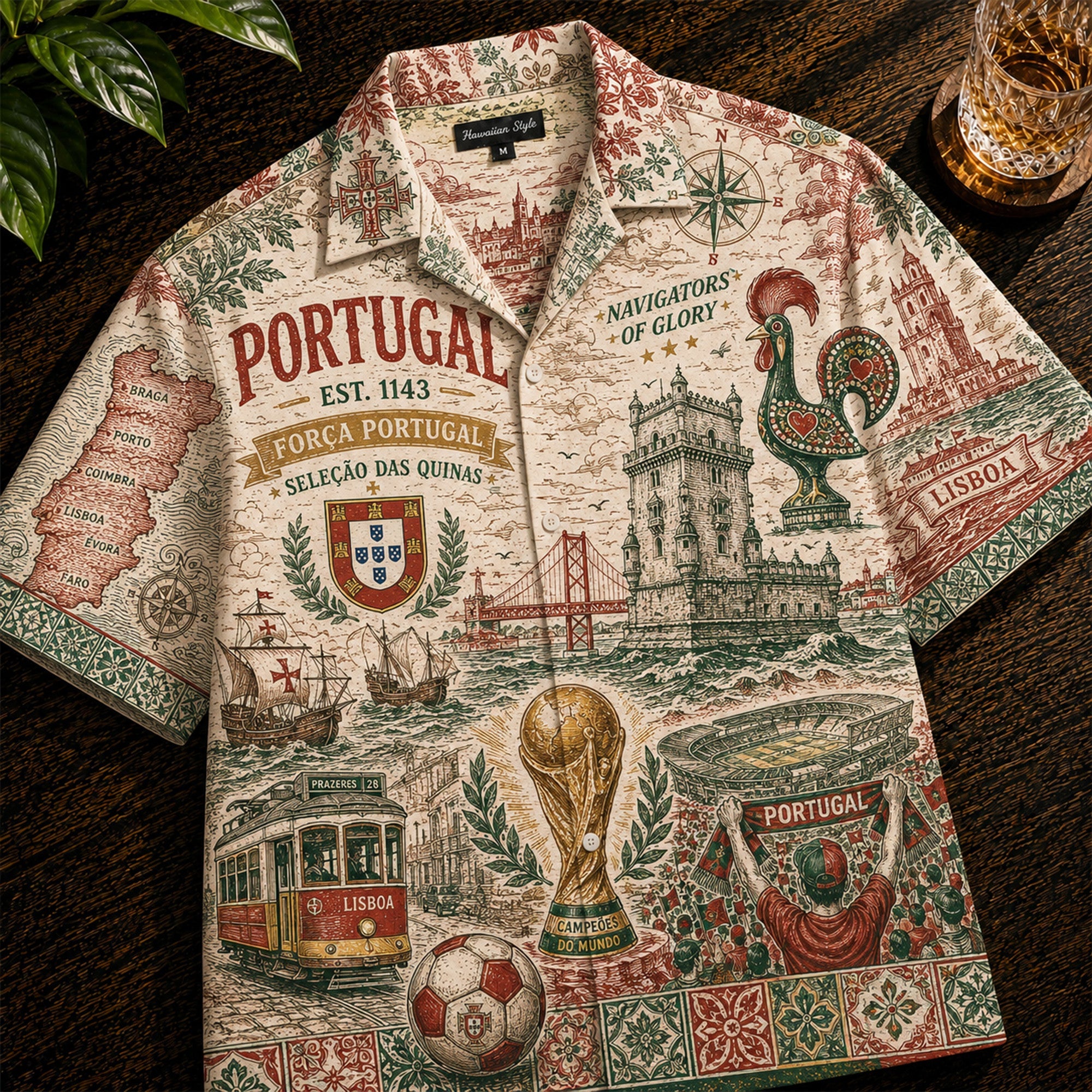 PREMIUM POR HAWAIIAN SHIRT HQH