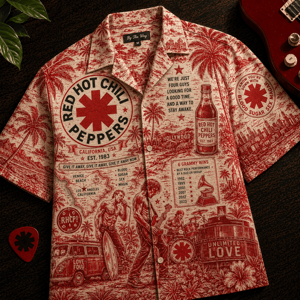PREMIUM RHCP HAWAIIAN SHIRT NPL