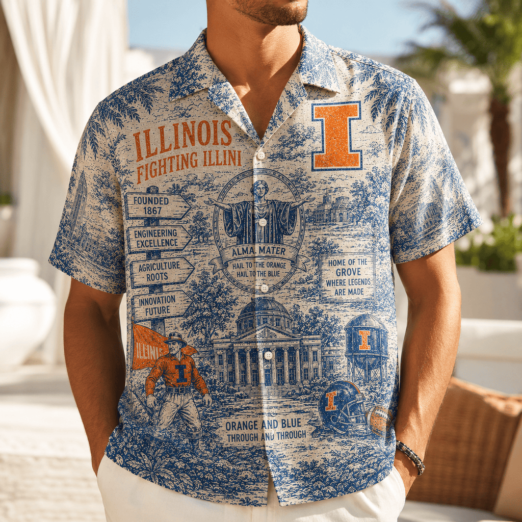 PREMIUM IFI HAWAIIAN SHIRT TTNL
