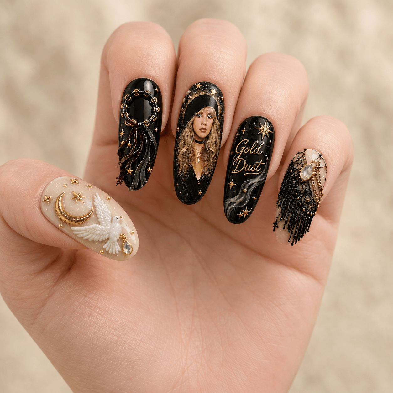 Handmade STNK Press On Nails TNSM