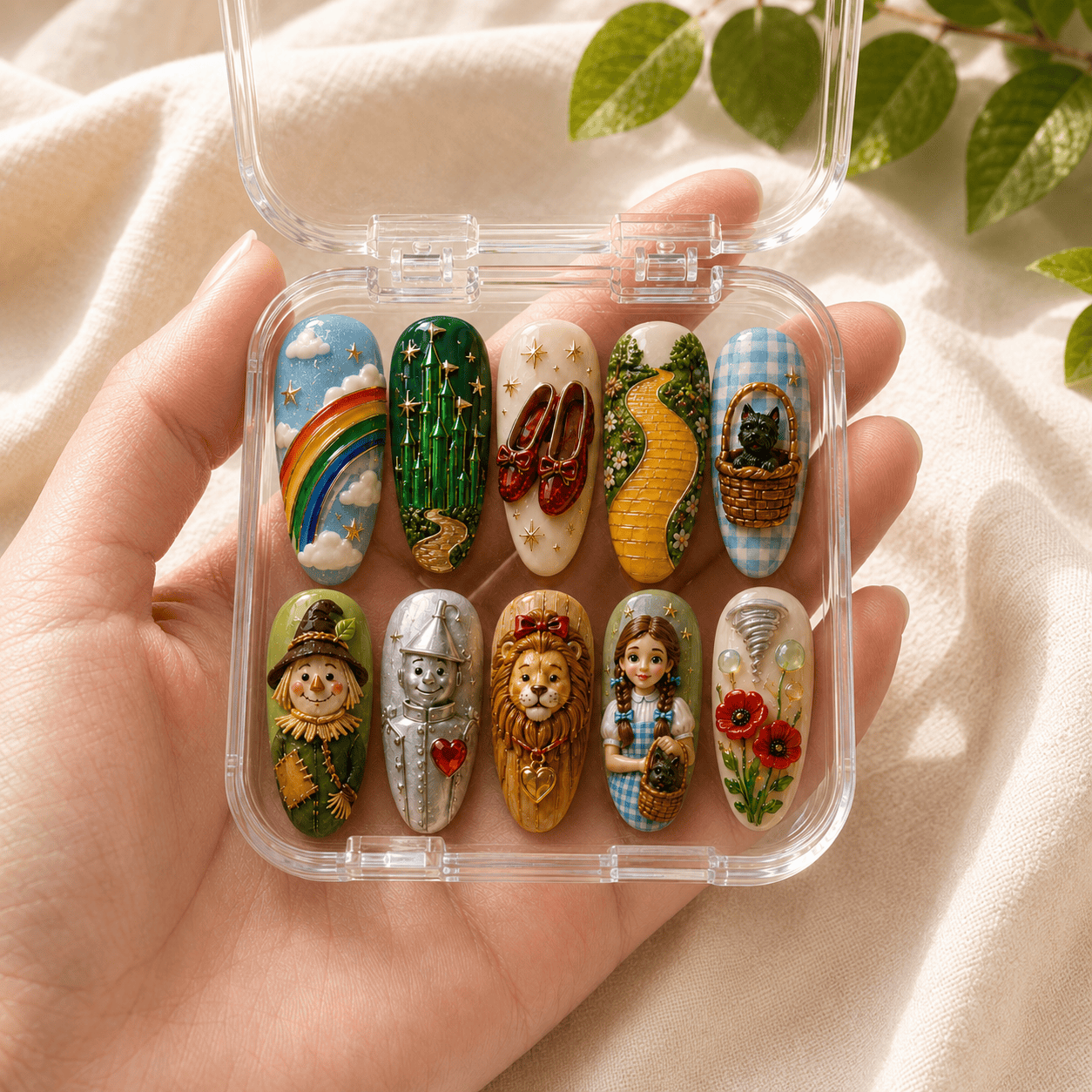 Handmade TWOZ Press On Nails TNSM