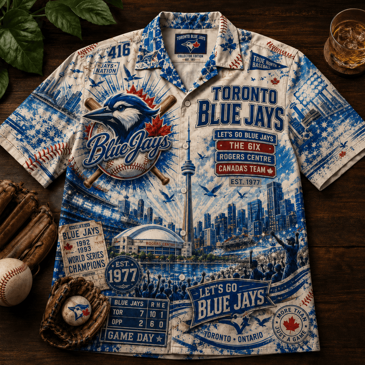 PREMIUM TBJ HAWAIIAN SHIRT NTNA