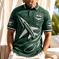 PREMIUM NYJ EMBOSS POLO SHIRT HQH