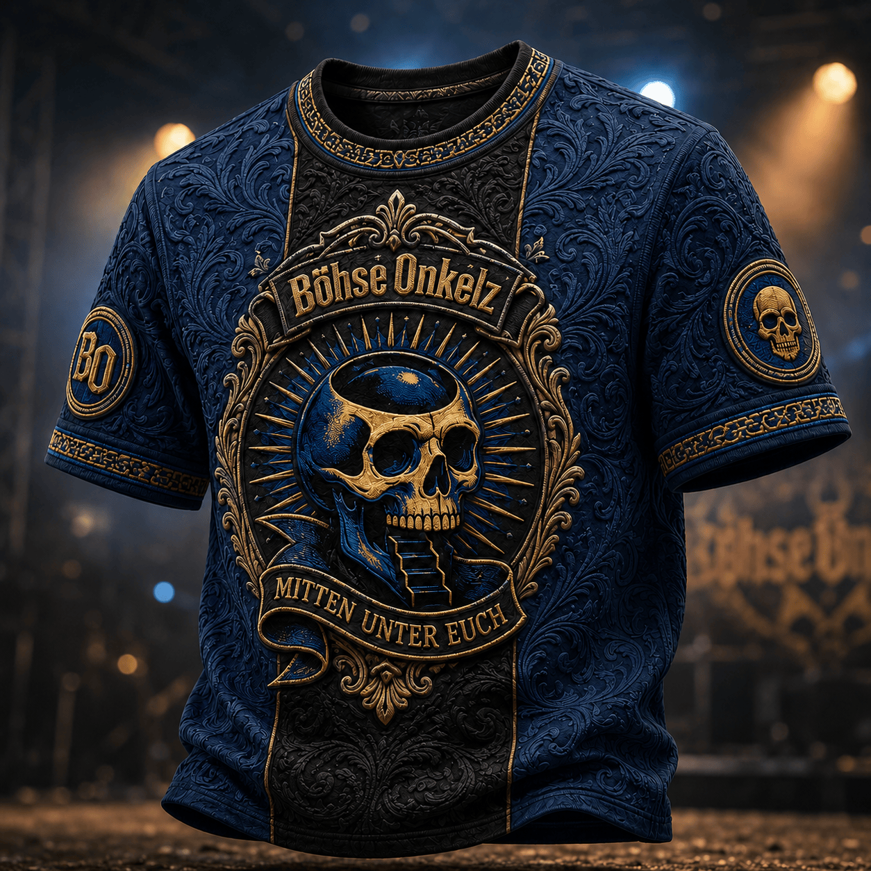 PREMIUM BHOK 3D EMBOSS SHIRT NPL