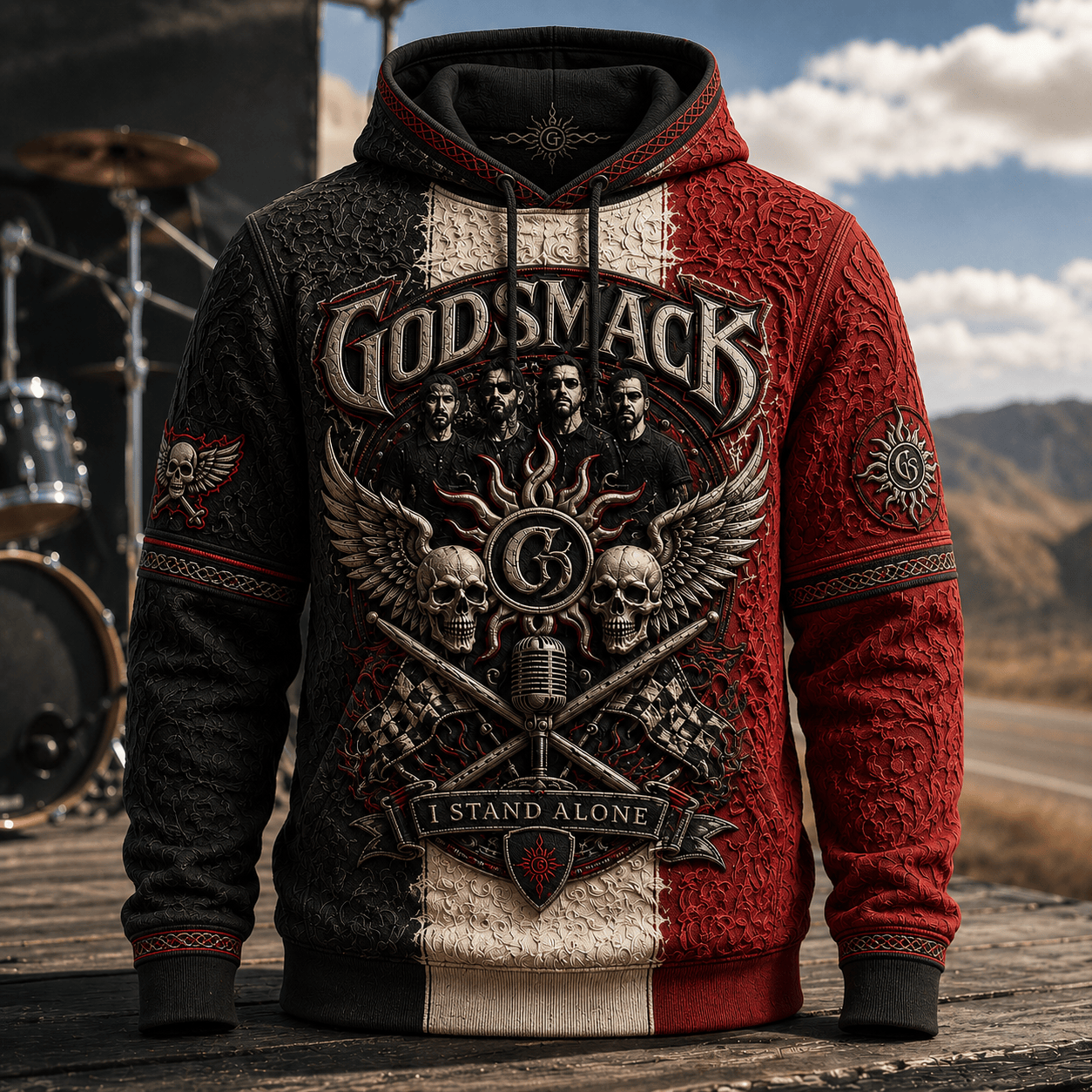 PREMIUM GODM 3D EMBOSS SHIRT PTKL