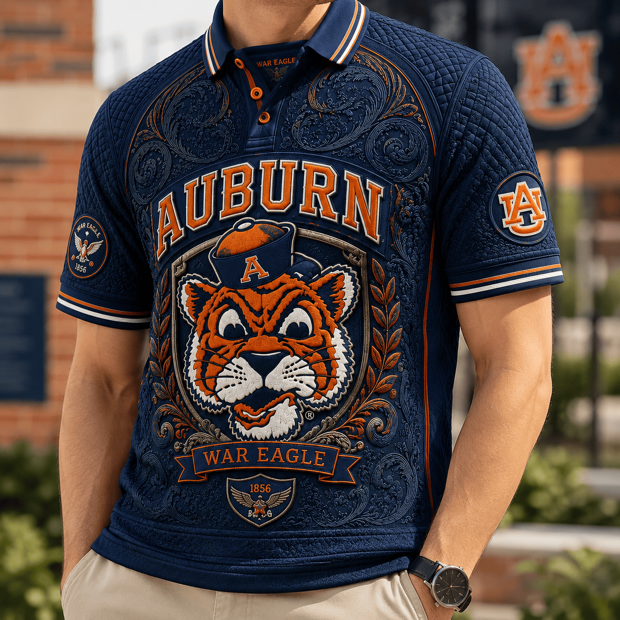 PREMIUM ABTG EMBOSS POLO SHIRT HQH