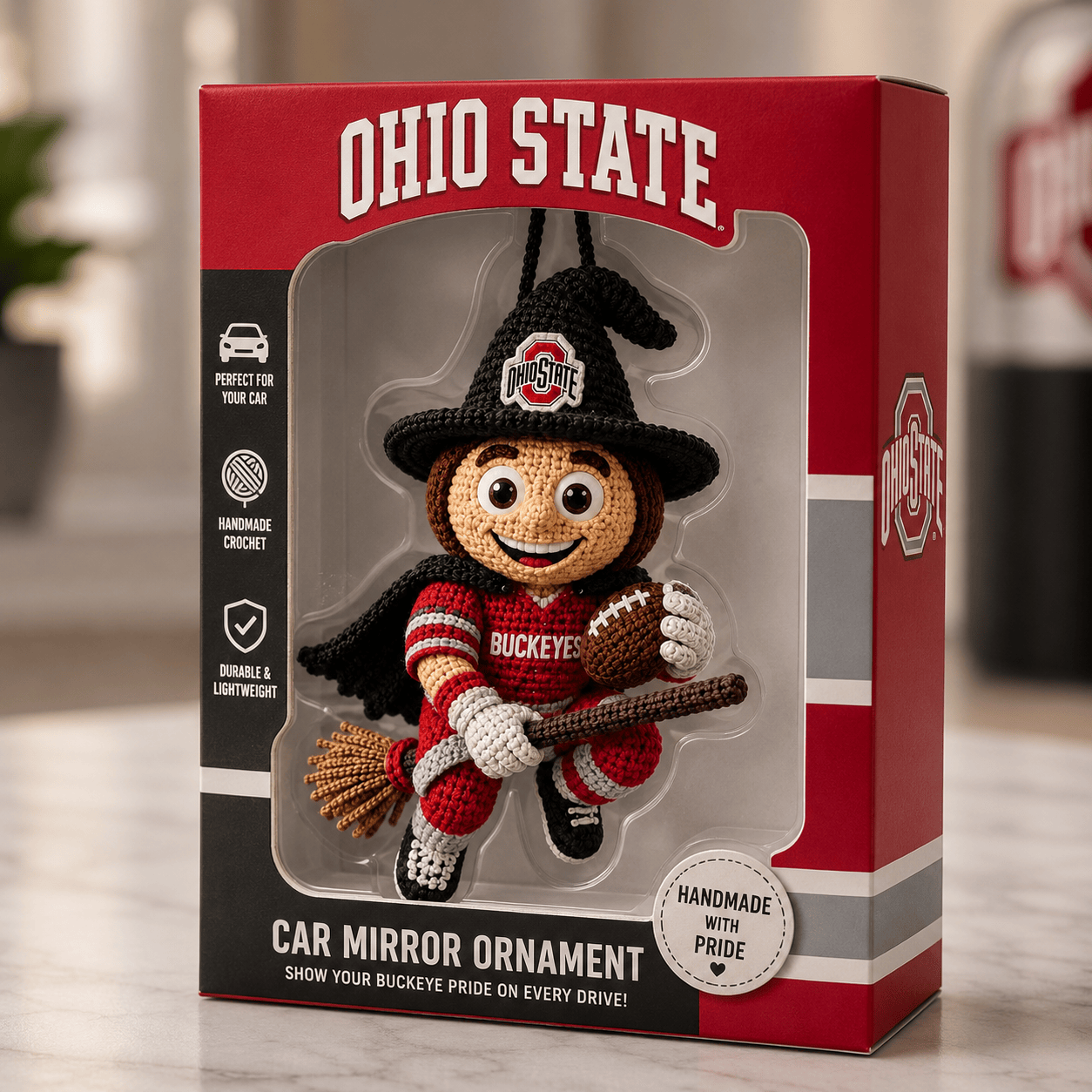 OSB Handmade Car Ornament BMD