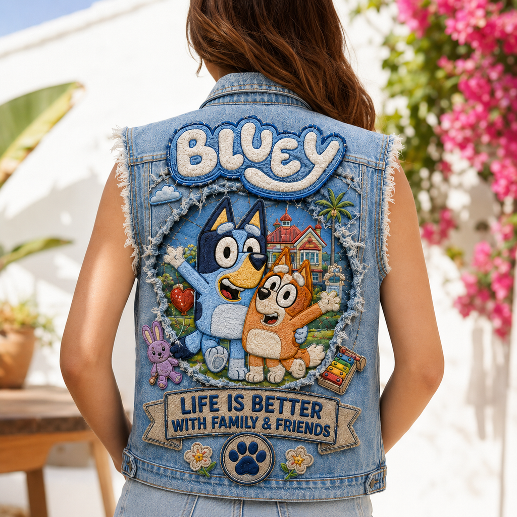 BLU PREMIUM DENIM VEST TTNL